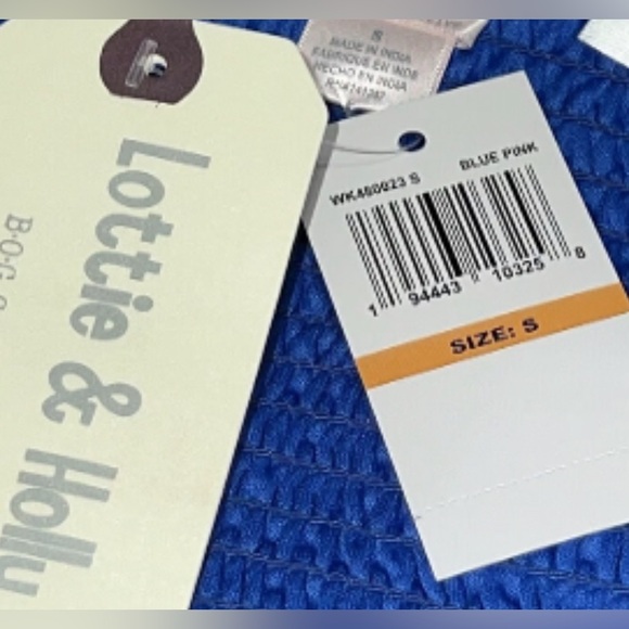 Lottie & Holly B-O-G Collective Floral Crop Top & Shorts Set Size Small NWT - Picture 3 of 7